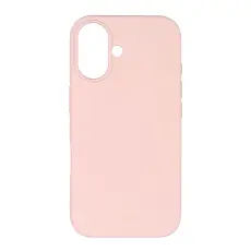 Onsala iPhone 16 Mobilskal Med Silikonkänsla Chalk Pink