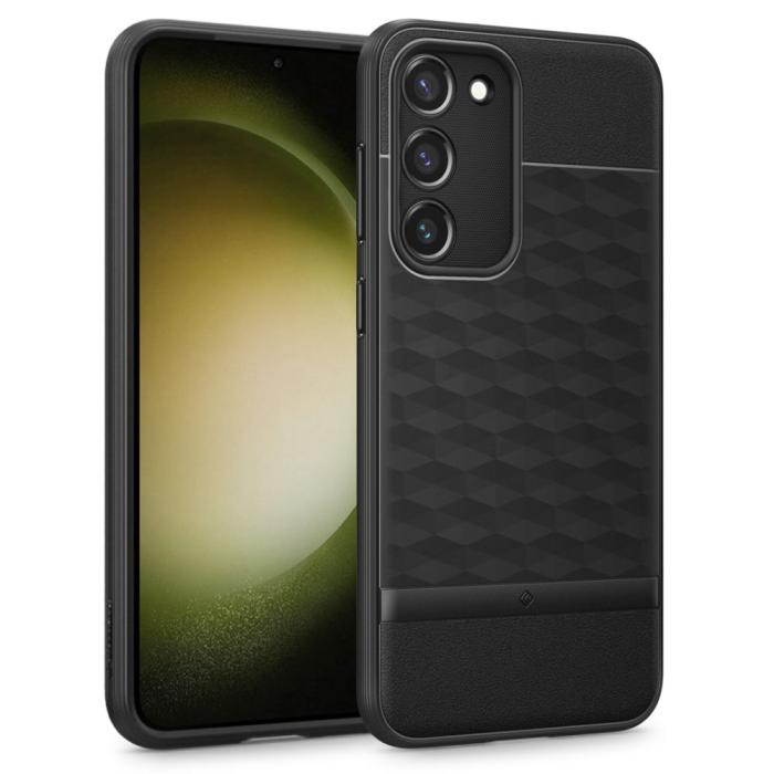 Bild 1, Spigen Caseology Galaxy S23 Skal Parallax Matt Svart