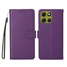 Motorola Moto G86 Power / G86 5G Fodral L&auml;der Lila