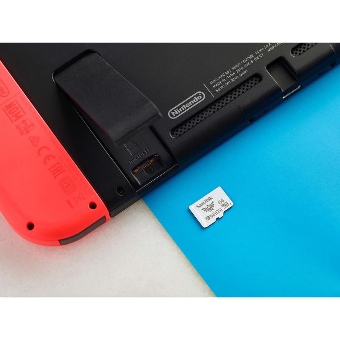 Bild 4, SanDisk MicroSDXC Nintendo Switch 64 GB UHS-I, 100/60