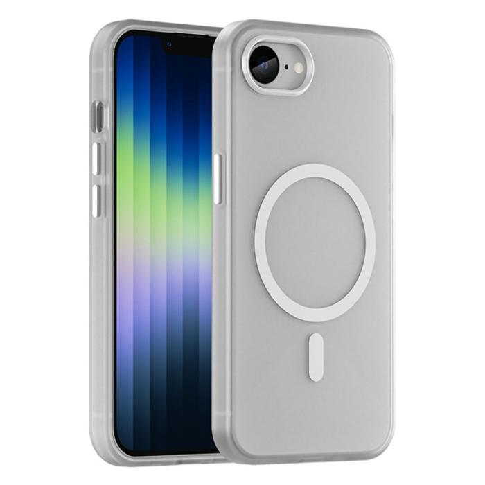 Bild 1, iPhone 16e Skal MagSafe Slim Matt Vit