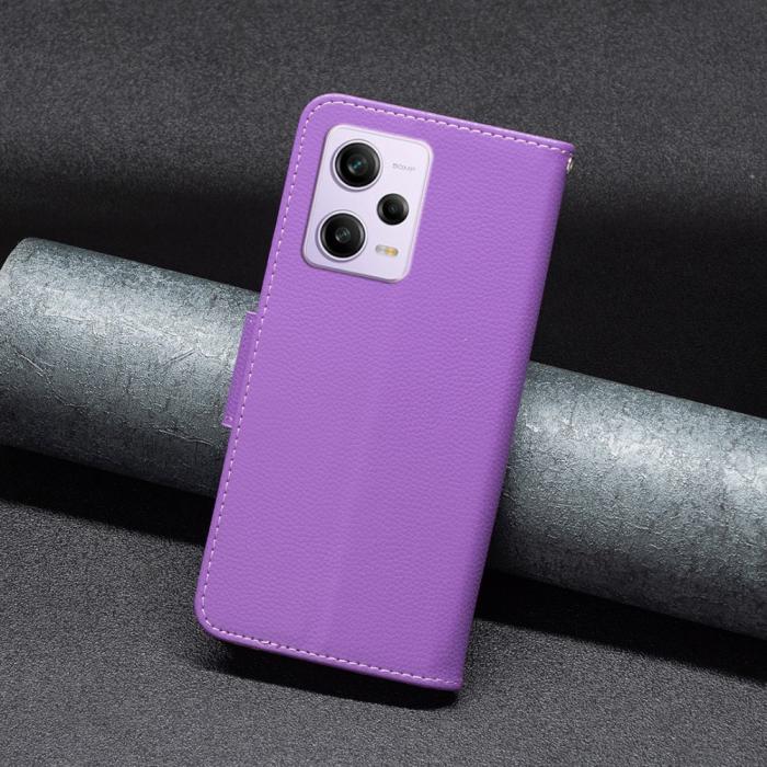 Bild 4, Xiaomi Redmi Note 12 Pro 5G Fodral Shark Solid Läder Lila