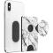 PopSockets PopWallet+ Avtagbar Mobil Plånbok Dove White Marble