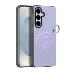 DUX DUCIS Samsung Galaxy S26 Skal PU-L&auml;der Sn&auml;cka Lila
