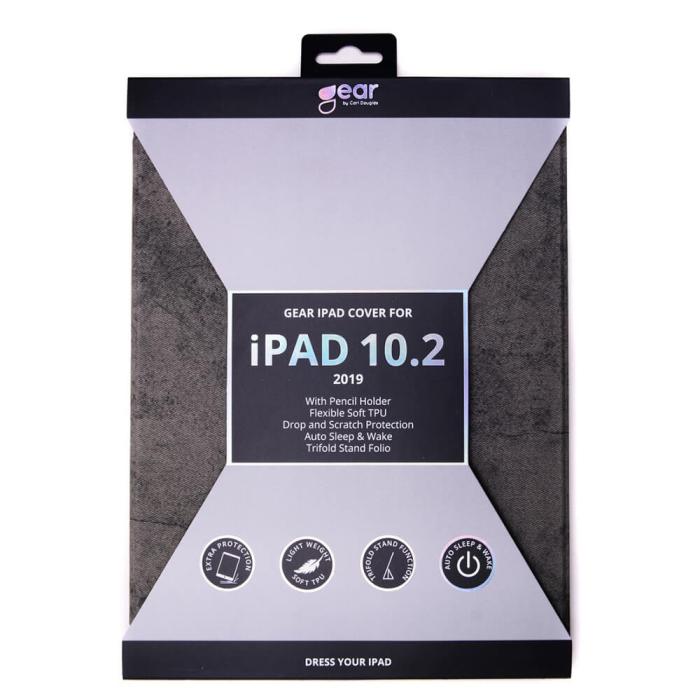Bild 2, GEAR iPad 10.2 2019/2020/2021 / Air 10.5 Fodral Grå