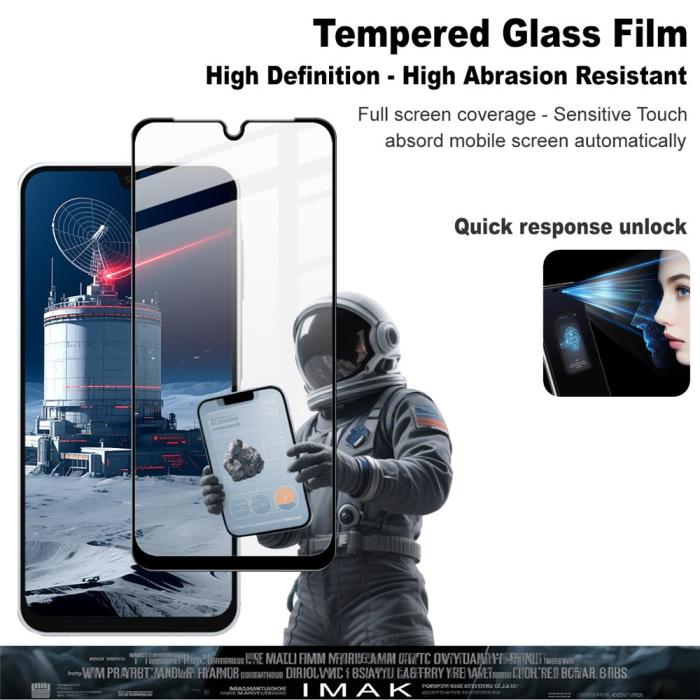 Bild 3, IMAK Galaxy A17 / A16 / A26 Skärmskydd Heltäckande Härdat Glas