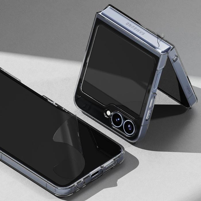 Bild 3, Ringke Galaxy Z Flip 6 / 7 FE 2-SET 3in1 Skärmskydd Transparent