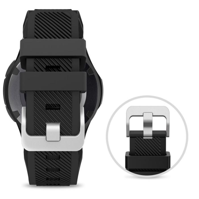 Bild 3, Tech-Protect Galaxy Watch 46 mm Armband SmoothBand Röd
