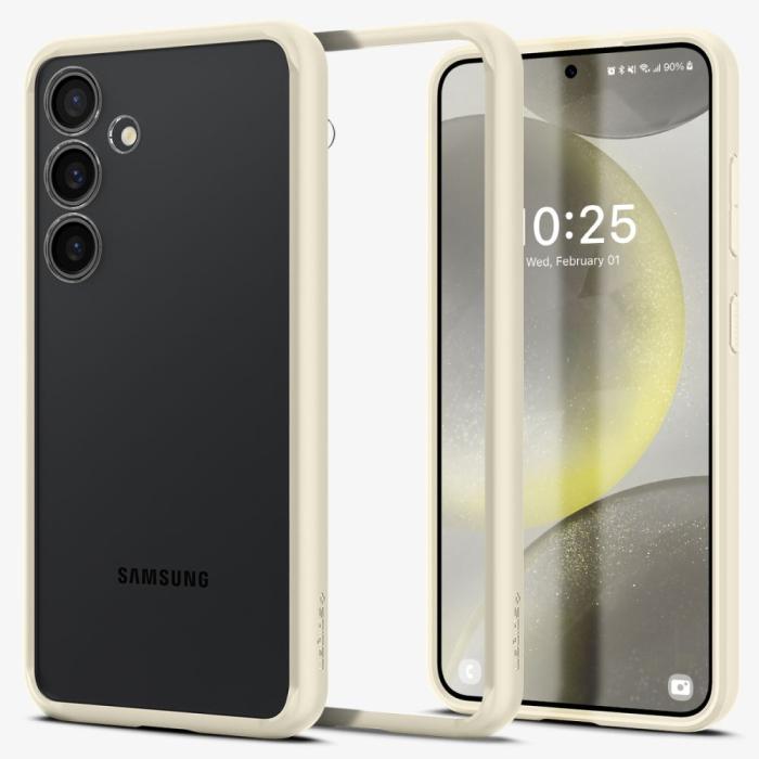 Bild 1, Spigen Galaxy S24 Skal Ultra Hybrid Mute Beige