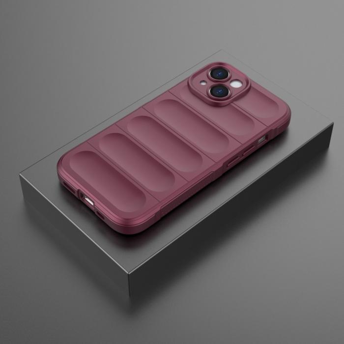 Bild 6, iPhone 15 Plus Skal Magic Shield Vinröd