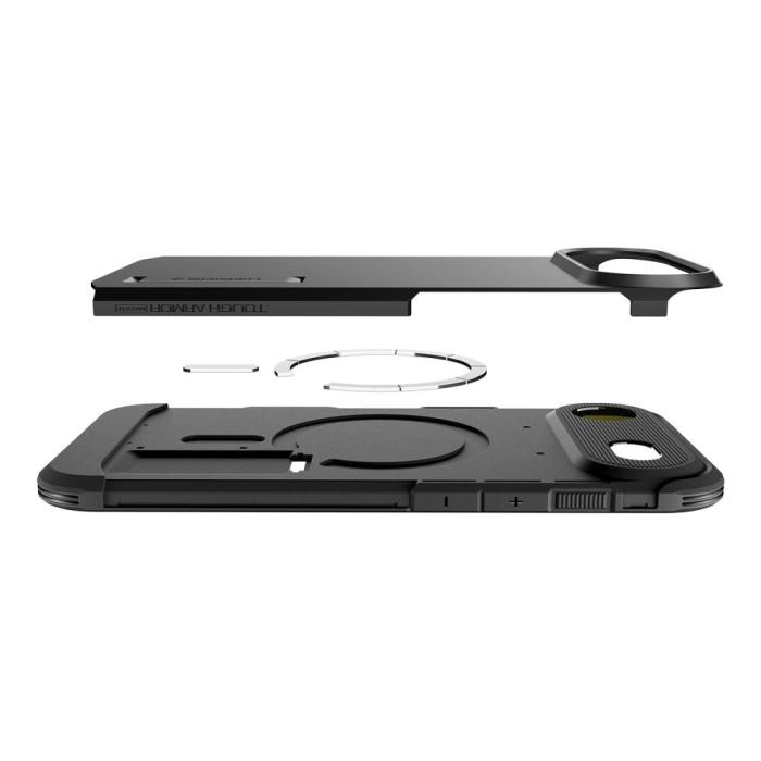 Bild 6, Spigen iPhone Air Skal MagSafe Tough Armor 'T' Svart