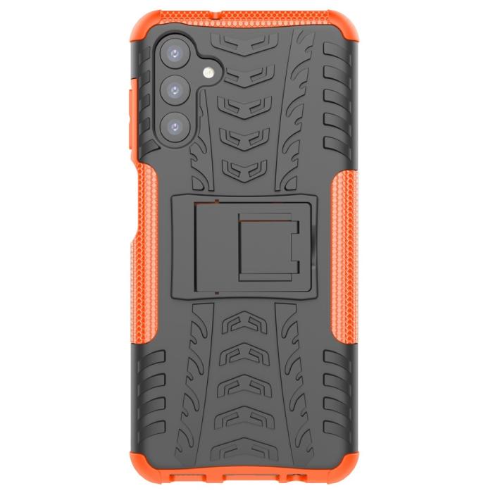 Bild 2, Samsung Galaxy A04s / A13 5G Stöttåligt Skal med Stöd Orange