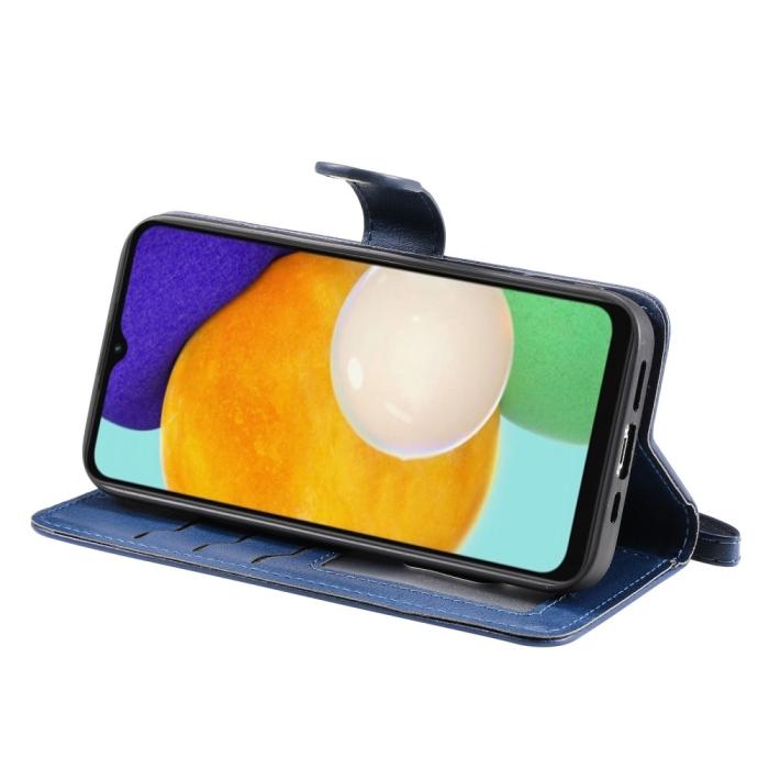 Bild 2, Samsung Galaxy A04s / A13 5G 2in1 Magnet/Plånboksfodral Blå