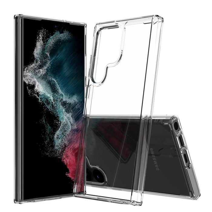 Bild 1, Samsung Galaxy S23 Ultra Skal Shockproof Akryl/TPU Transparent