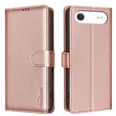 BINFEN iPhone Air Fodral RFID Läder Roséguld