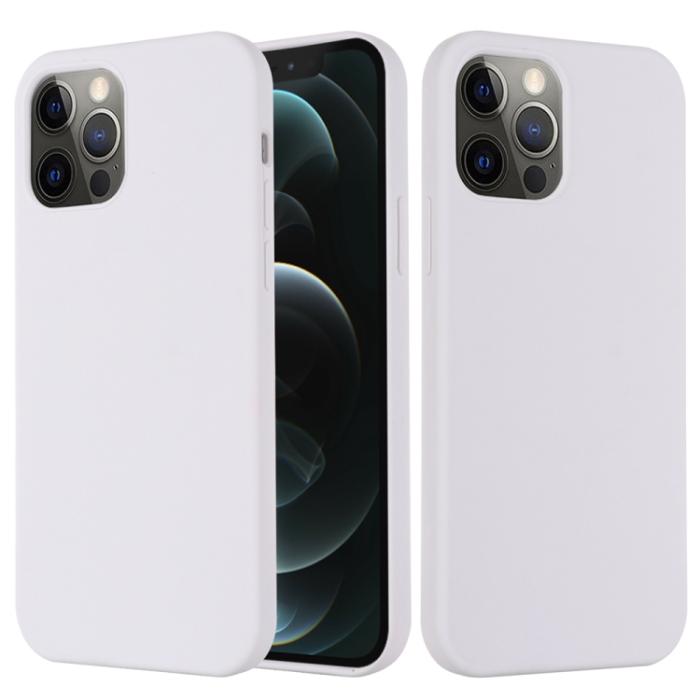 Bild 1, iPhone 15 Pro Skal MagSafe Silikon Vit