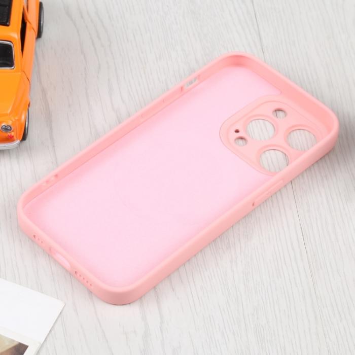 Bild 5, iPhone 15 Pro Skal MagSafe Liquid Silikon Rosa