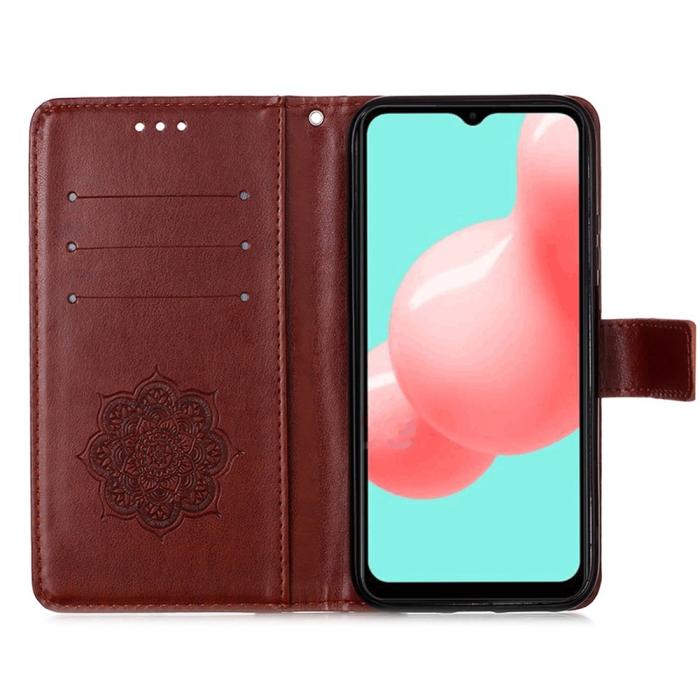 Bild 3, Samsung Galaxy A72 - Dream Catcher Fodral - Brun