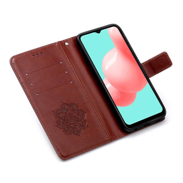 Bild 4, Samsung Galaxy A72 - Dream Catcher Fodral - Brun