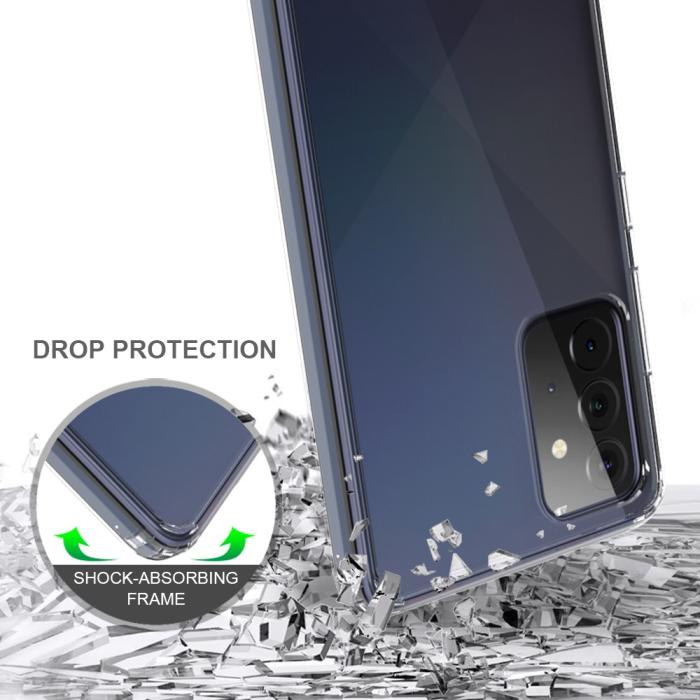 Bild 5, Samsung Galaxy A72 - Akryl/TPU Transparent Skal