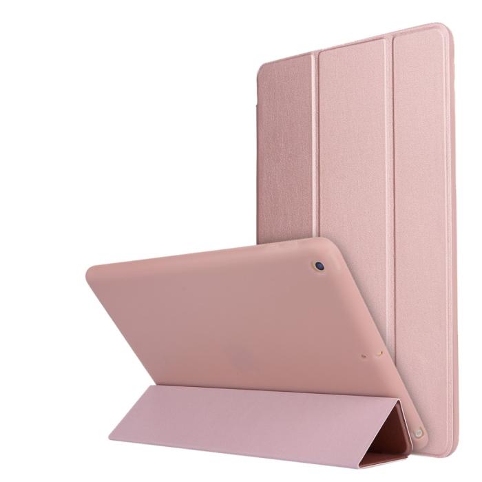 Bild 1, iPad 10.2 2019/2020/2021 Fodral Tri-Fold Roséguld