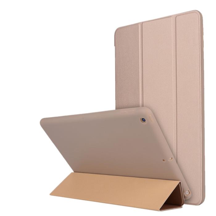 Bild 1, iPad 10.2 2019/2020/2021 Fodral Tri-Fold Guld