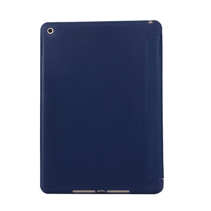 Bild 4, iPad 10.2 2019/2020/2021 Fodral Tri-Fold Mörk Blå