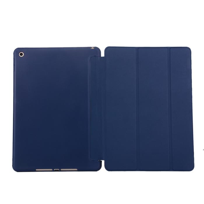 Bild 5, iPad 10.2 2019/2020/2021 Fodral Tri-Fold Mörk Blå