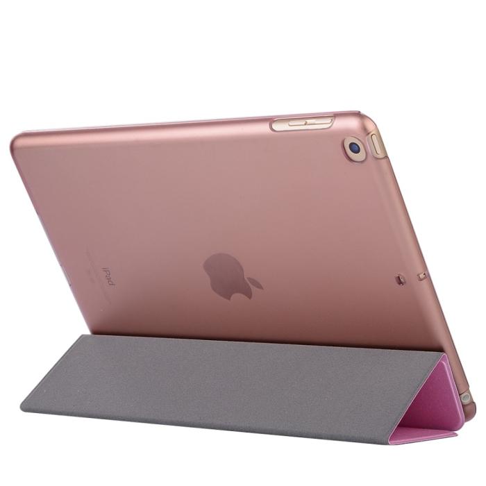 Bild 5, iPad 10.2 2019/2020/2021 Fodral Tri-Fold Ljus Rosa