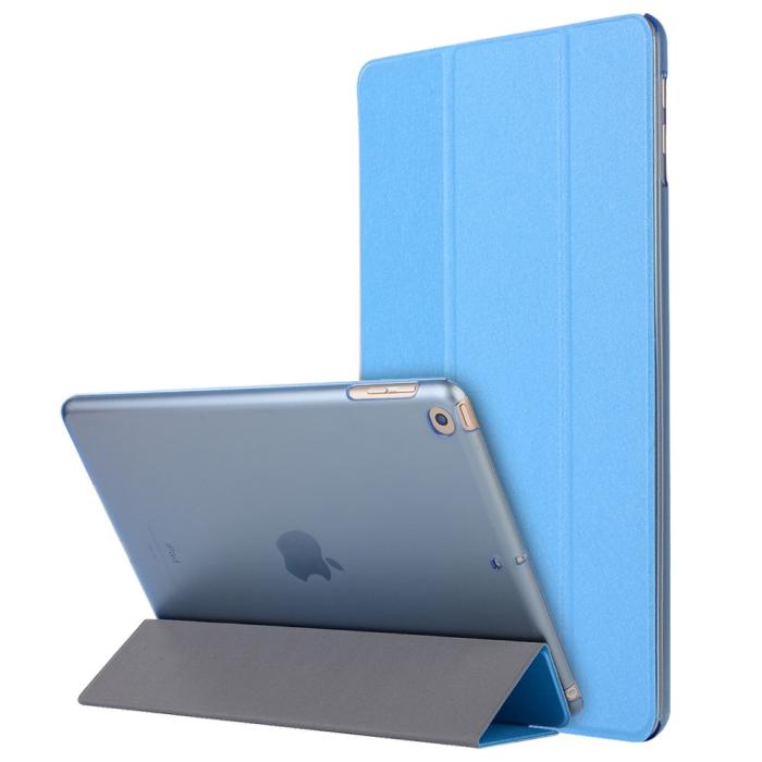 Bild 1, iPad 10.2 2019/2020/2021 Fodral Tri-Fold Ljus Blå