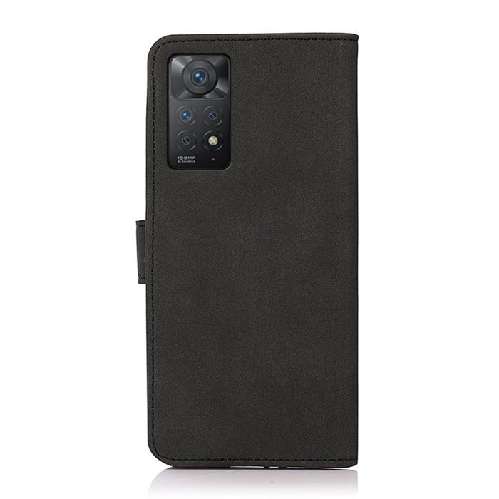Bild 3, KHAZNEH Xiaomi Redmi Note 11 Pro 5G Fodral Retro Läder Svart