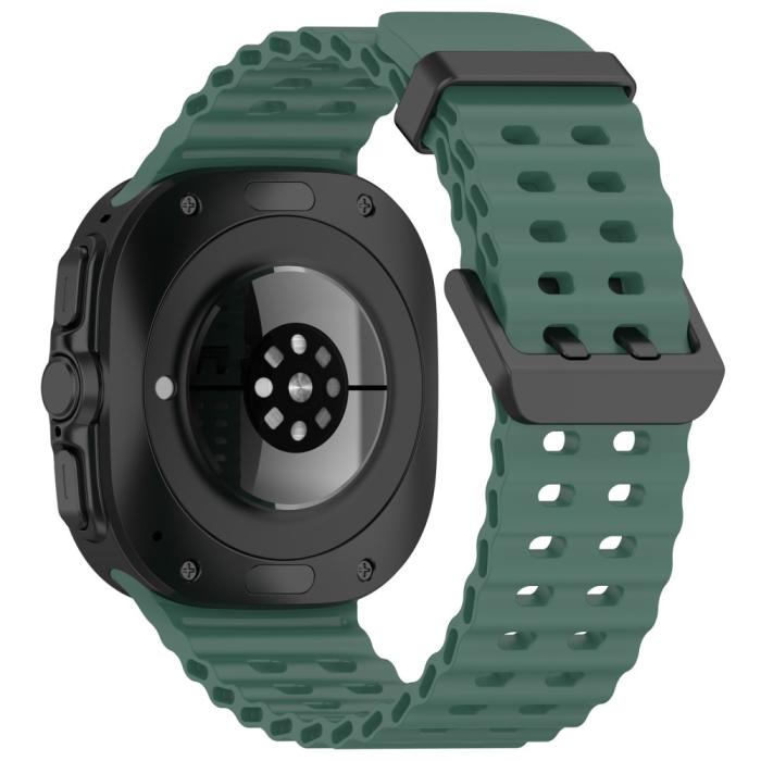 Bild 1, Galaxy Watch Ultra (2025) 47 mm Armband Wave Design