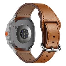 KALEBOL Galaxy Watch 8 46/44/40 mm Armband &Auml;kta L&auml;der