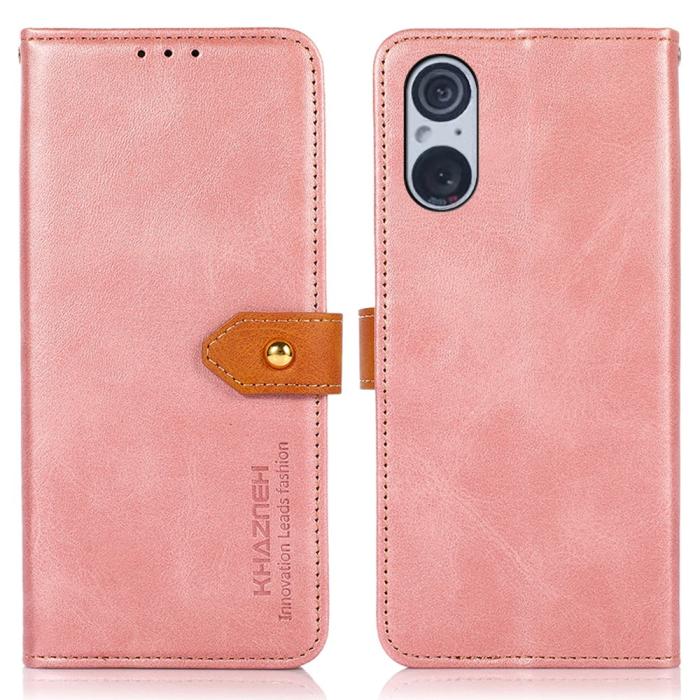 Bild 1, KHAZNEH Sony Xperia 5 V Fodral Dual-Color Roséguld