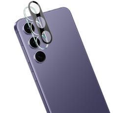 IMAK Samsung Galaxy S25 Linsskydd H&auml;rdat Glas Svart