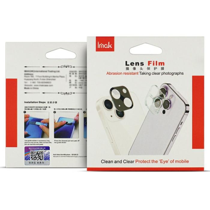 Bild 5, IMAK Samsung Galaxy S25 Linsskydd Härdat Glas Transparent