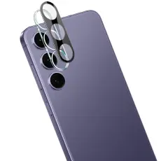 IMAK Samsung Galaxy S25 Linsskydd H&auml;rdat Glas Svart