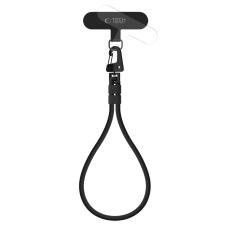 Tech-Protect Mobilsn&ouml;re Rope Wrist Strap Svart