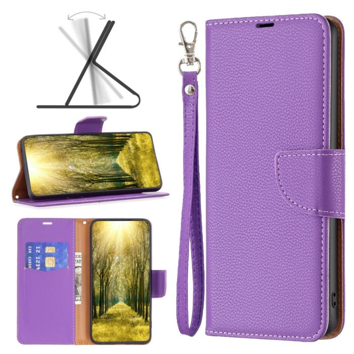 Bild 6, Xiaomi Redmi Note 12 Pro 5G Fodral Shark Solid Läder Lila