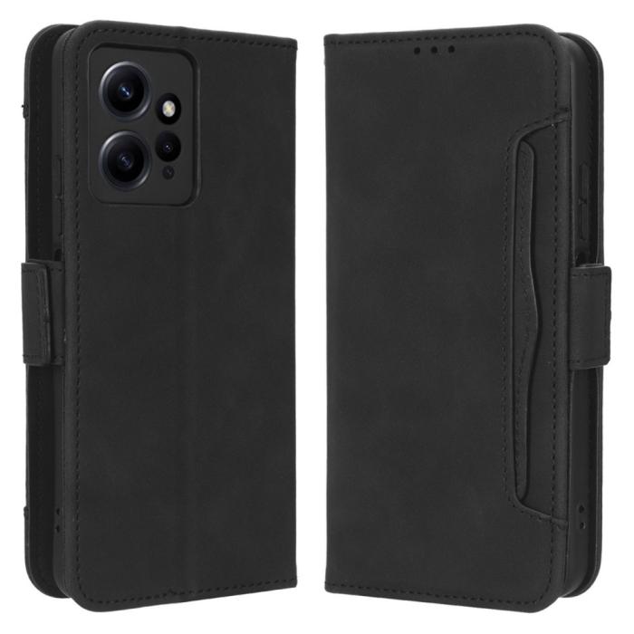 Bild 1, Xiaomi Redmi Note 12 4G Fodral Med Avtagbart Kortfodral Svart