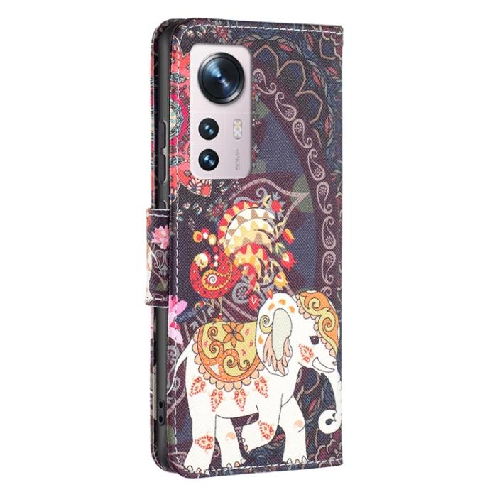 Bild 3, Xiaomi 12 Fodral Med Tryck Mandala Elefant