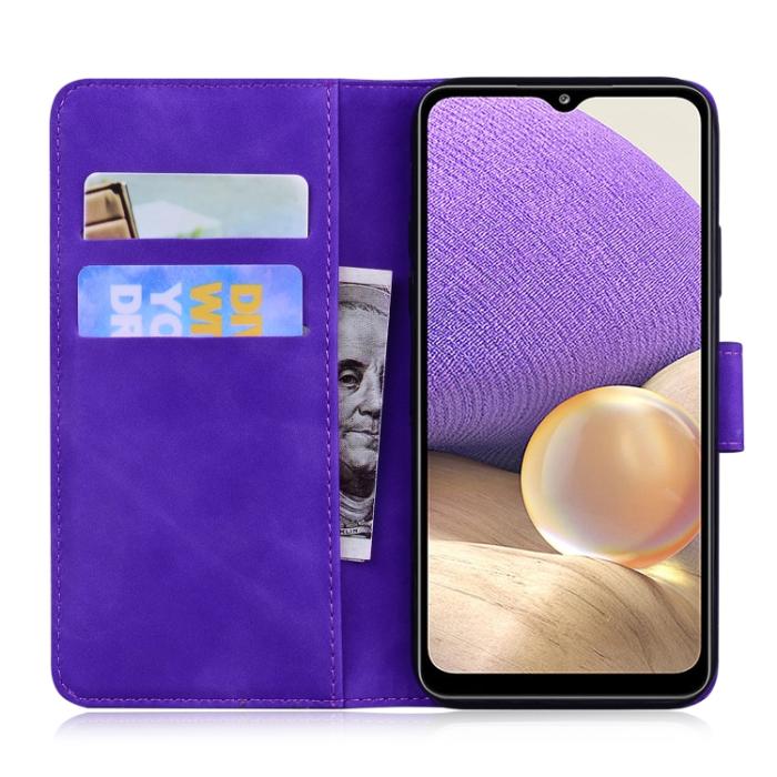 Bild 4, Samsung Galaxy A33 5G Fodral Skin Touch Lila