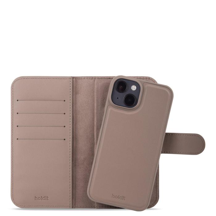 Bild 2, holdit iPhone 15 2in1 Magnet Plus Fodral / Skal Mocha Brown