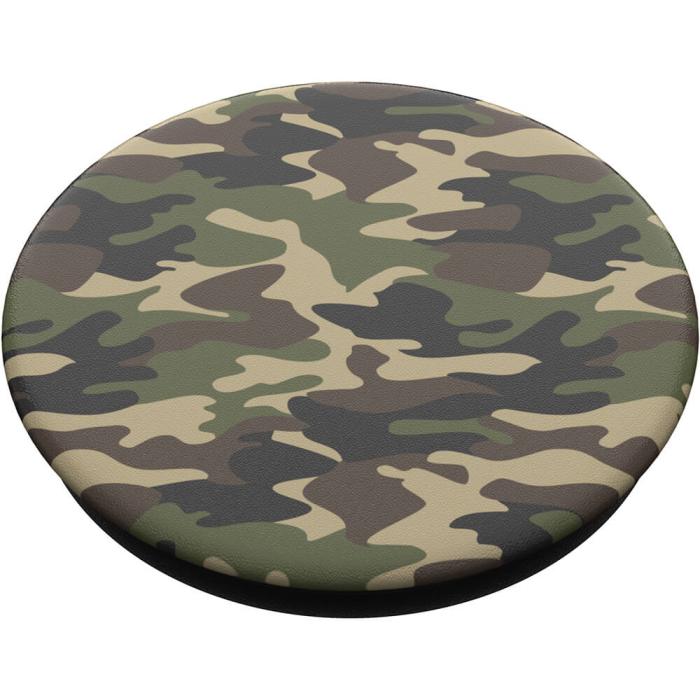 Bild 4, PopSockets Avtagbart Grip med Ställfunktion Woodland Camo