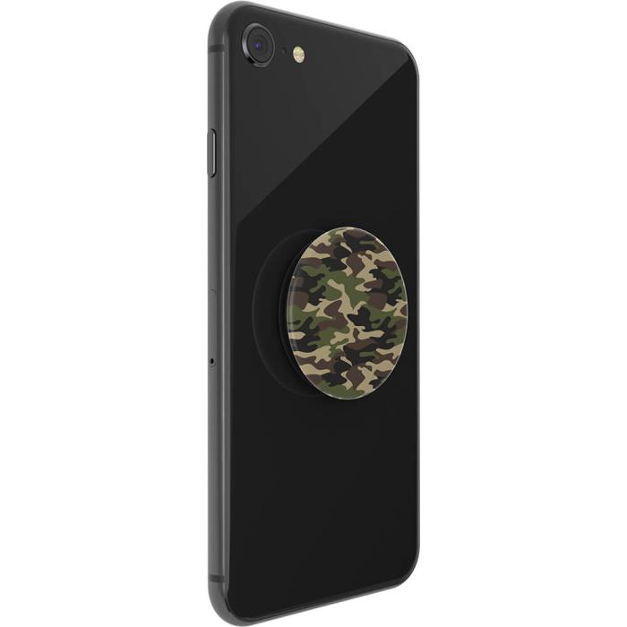 Bild 6, PopSockets Avtagbart Grip med Ställfunktion Woodland Camo