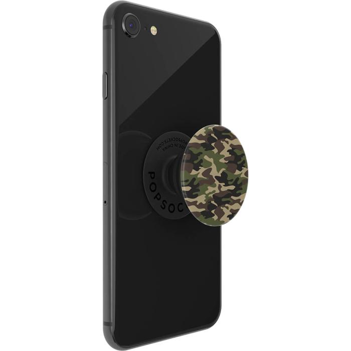 Bild 7, PopSockets Avtagbart Grip med Ställfunktion Woodland Camo