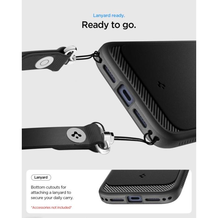 Bild 6, Spigen iPhone 18 Pro / 17 Pro Skal MagSafe Rugged Armor