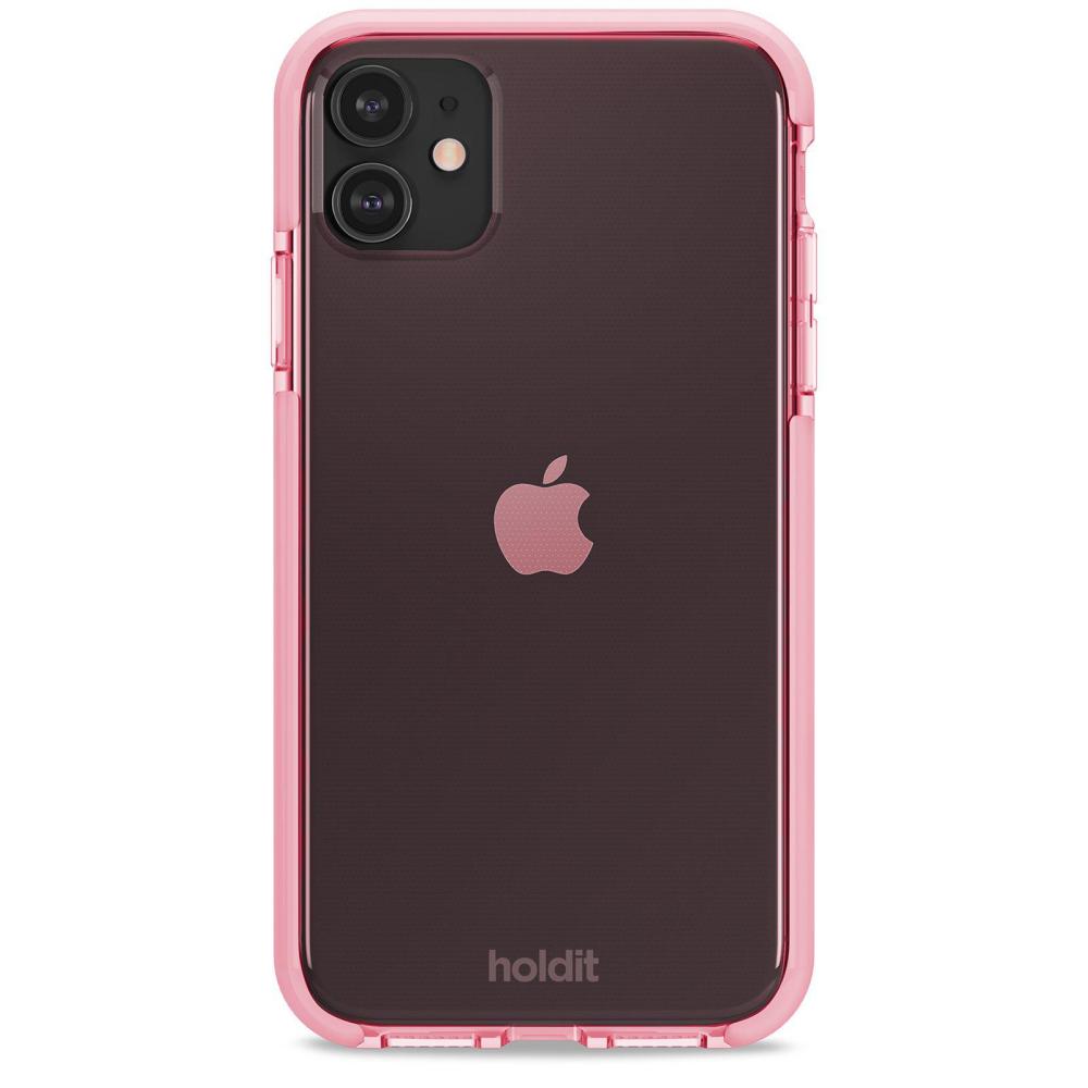 holdit iPhone 11/XR Skal Seethru Bright Pink