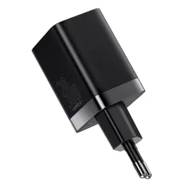 Baseus 30W Super Pro USB-C / USB-A PD QC Väggladdare Svart