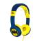 Batman Hörlur För Barn On-Ear Blå Batlogo